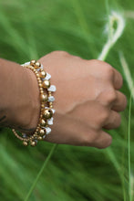 white stone boho chic bracelet for women