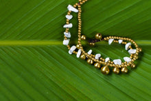 white stone boho chic bracelet for women