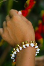 white stone boho chic bracelet for women