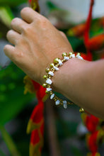 white stone boho chic bracelet for women