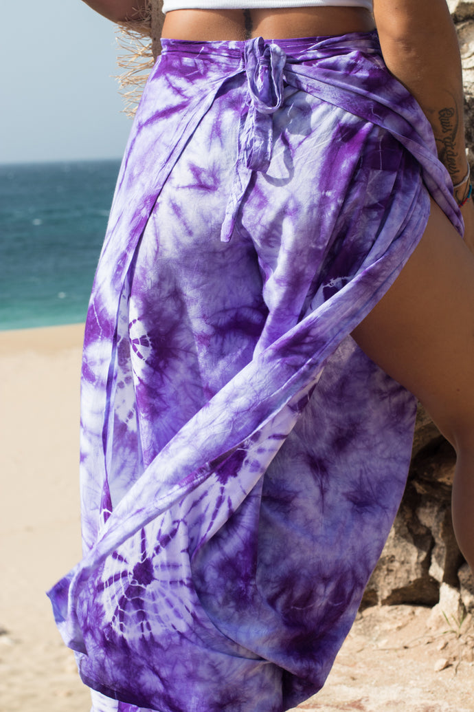 Tie-dye Leta Guru Wrap Pants